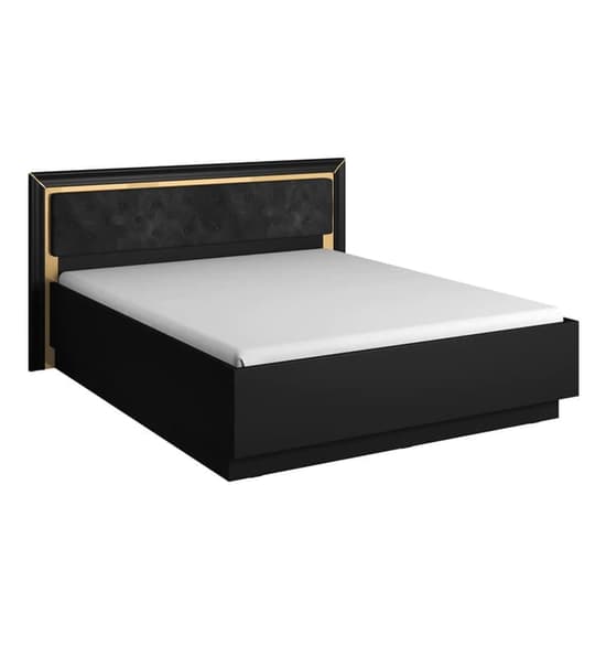 Allen Wooden Super King Size Bed In Black_2