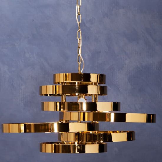 Allina 5 Lights Ceiling Pendant Light In Titanium Gold_5