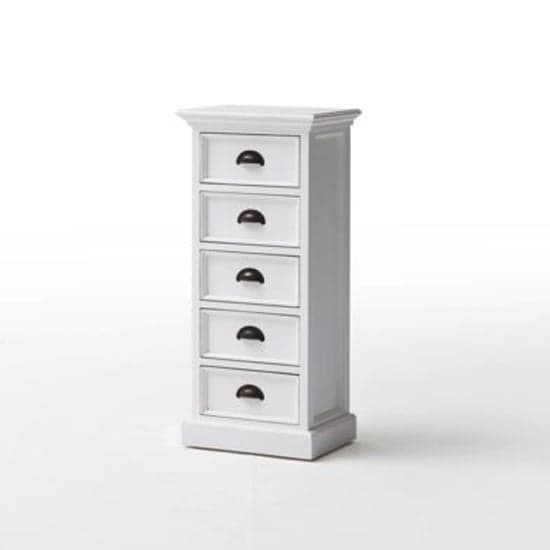 Allthorp Chest Of Drawers In Classic White With 5 Drawers_2