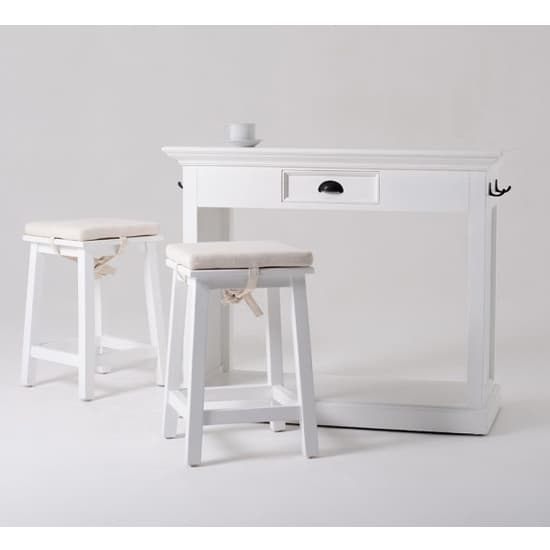 Allthorp Wooden Kitchen Dining Set In Classic White_3