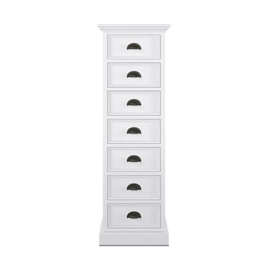 Allthorp Tall Chest Of Drawers In Classic White With 7 Drawers_2