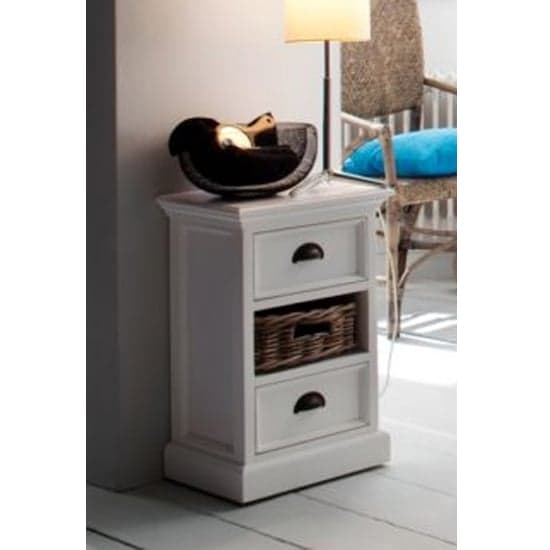 Allthorp Wooden Bedside Unit With Basket In Classic White_1