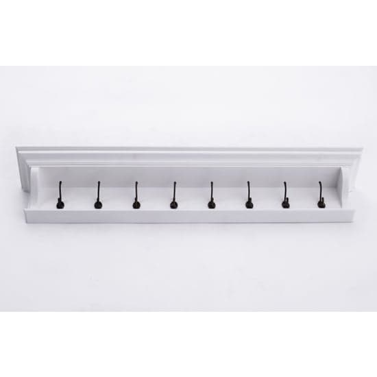 Allthorp Wooden Coat Rack In Classic White With 8 Hooks_1