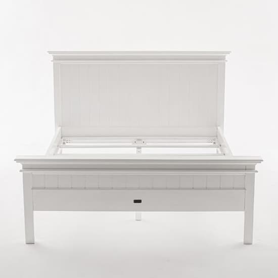 Allthorp Wooden Double Bed In Classic White_5