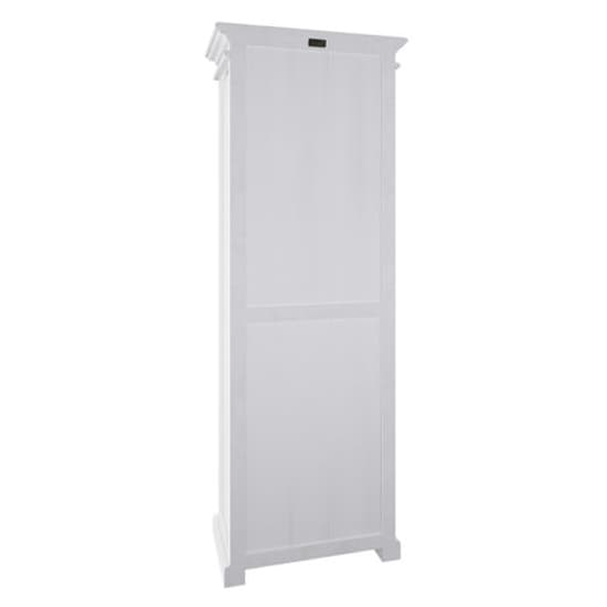 Allthorp Wooden Single Door Display Cabinet In Classic White_3