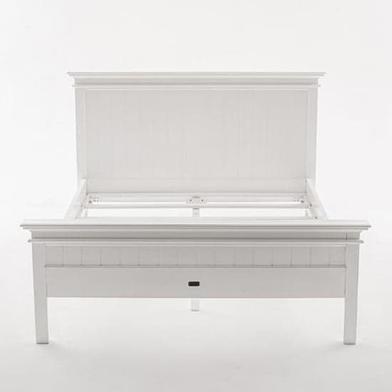 Allthorp Wooden Super King Size Bed In Classic White_5
