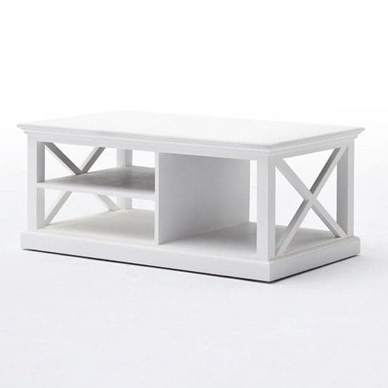 Allthorp Solid Wood Coffee Table Rectangular In White_3