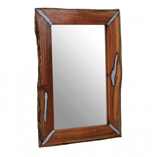 Almory Rectangular Wall Bedroom Mirror In Natural Frame_2