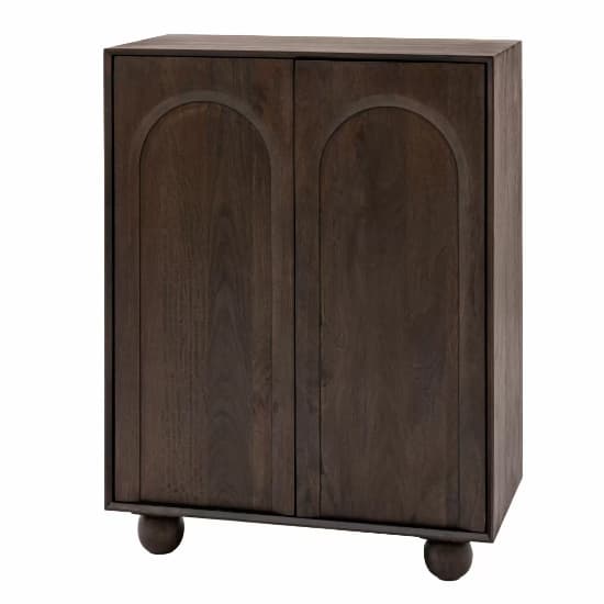 Alofi Mango Wood Storage Cabinet With 2 Doors In Walnut_4