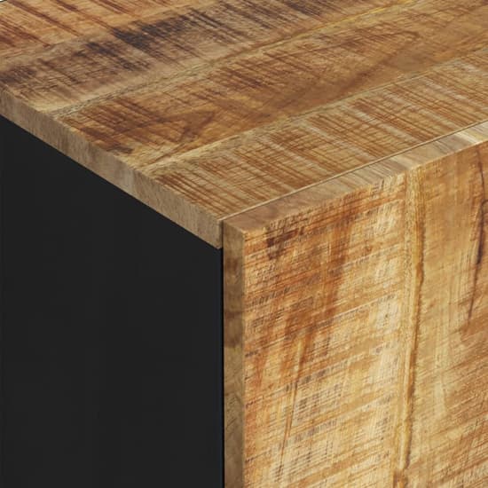 Alta Mango Solid Wood Sideboard With 2 Doors In Light Brown_5