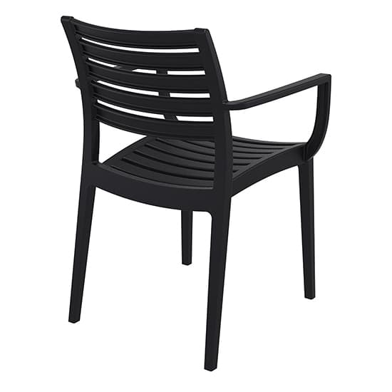 Alto Black Polypropylene Dining Chairs In Pair_5