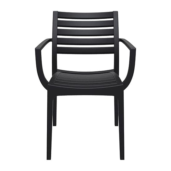 Alto Polypropylene With Glass Fiber Dining Chair In Black_2