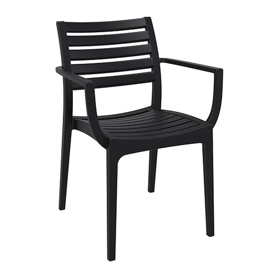 Alto Polypropylene With Glass Fiber Dining Chair In Black_1