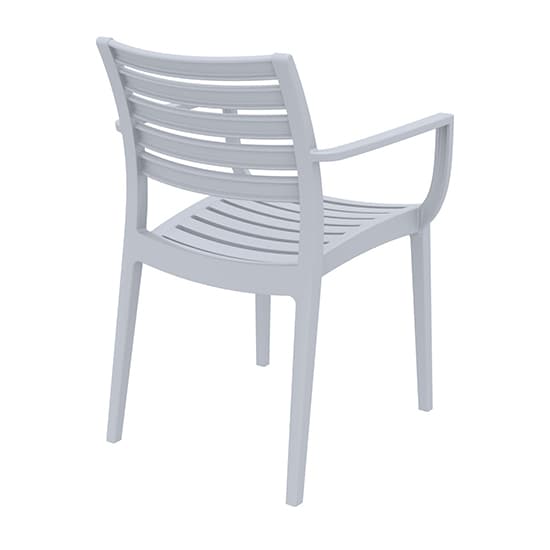 Alto Polypropylene With Glass Fiber Dining Chair In Silver Grey_4