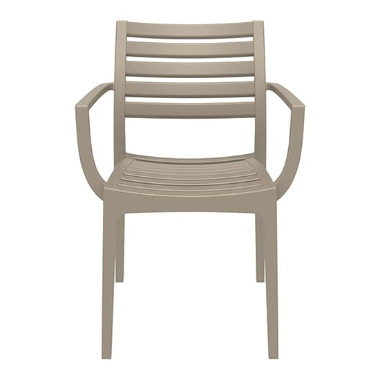 Alto Polypropylene With Glass Fiber Dining Chair In Taupe_2