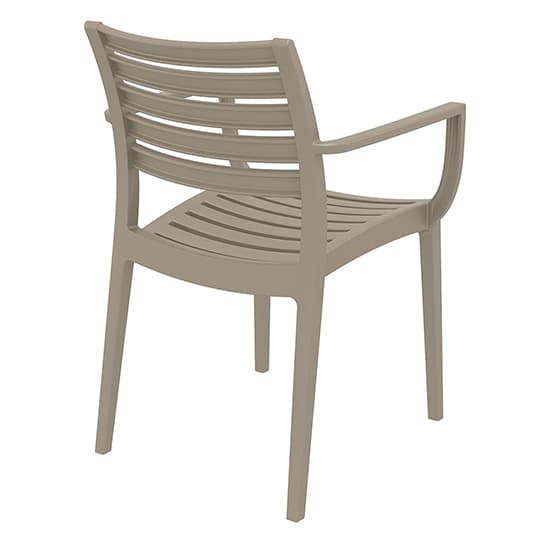 Alto Polypropylene With Glass Fiber Dining Chair In Taupe_4