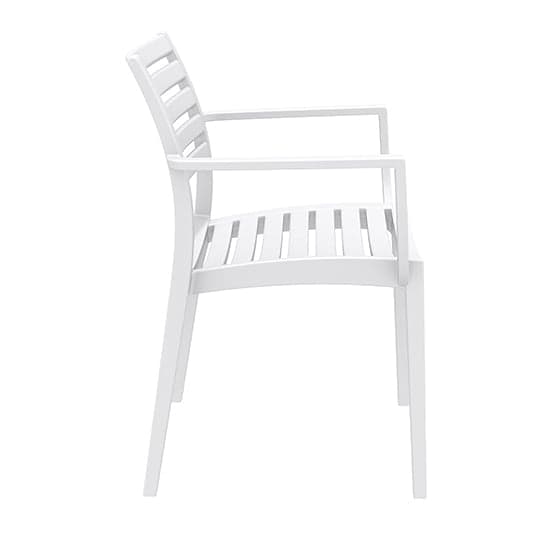 Alto Polypropylene With Glass Fiber Dining Chair In White_3