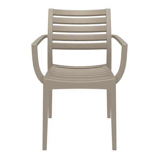 Alto Taupe Polypropylene Dining Chairs In Pair_3