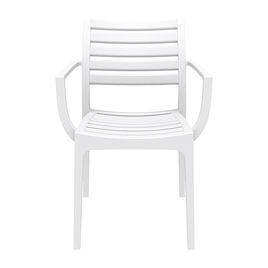 Alto White Polypropylene Dining Chairs In Pair_3