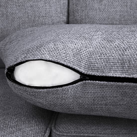 Alton Large Fabric Corner Sofa In Cream With Black Wooden Legs_4
