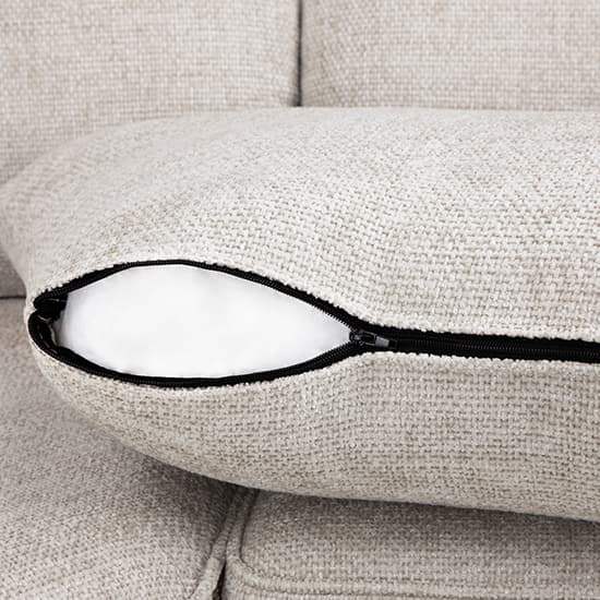 Alton Large Fabric Corner Sofa In Slate With Black Wooden Legs_4