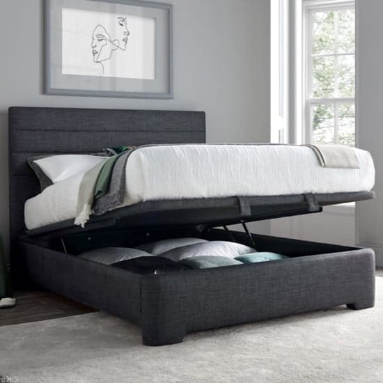 Alton Pendle Fabric Ottoman King Size Bed In Slate_2