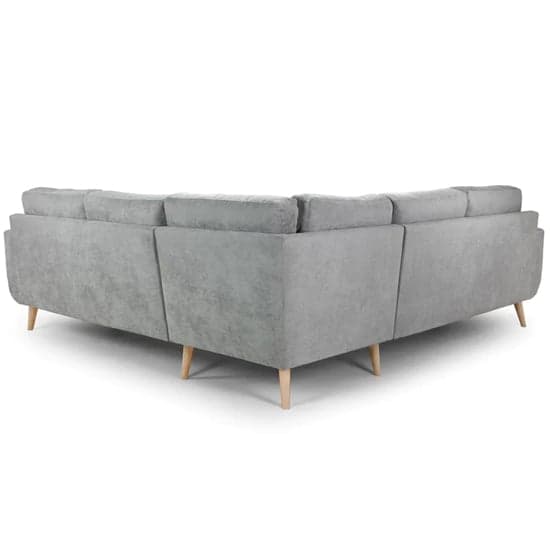 Altra Fabric Large Corner Sofa Suite In Grey_2