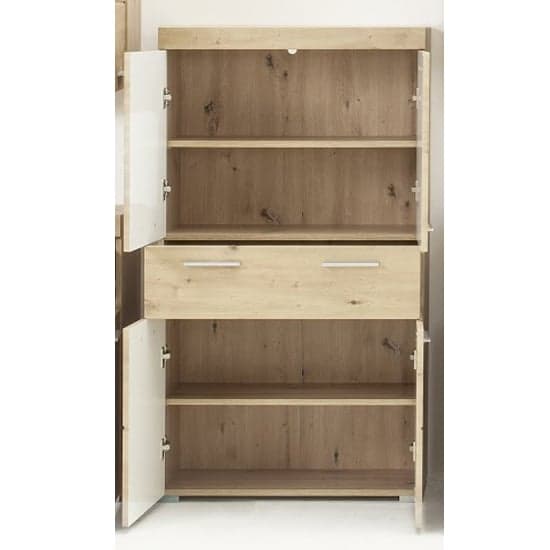 Amanda Floor Storage Cabinet In Knotty Oak_2