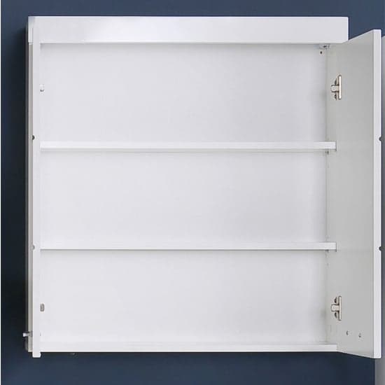 Amanda Wall Storage Cabinet In White Gloss With 2 Doors_2