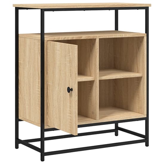 Ambon Wooden Sideboard With 1 Doors In Sonoma Oak_3