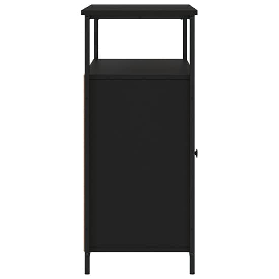Ambon Wooden Sideboard With 2 Doors In Black_5