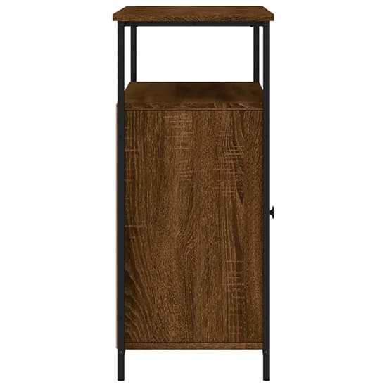 Ambon Wooden Sideboard With 2 Doors In Brown Oak_5