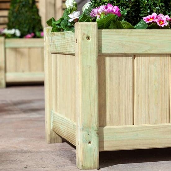 Amesbury Set Of 2 Wooden Planters In Natural Timber_3