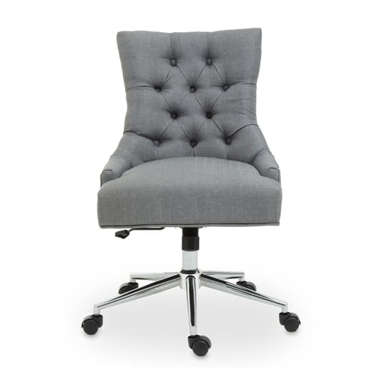 Anatolia Fabric Home And Office Chair In Grey_3