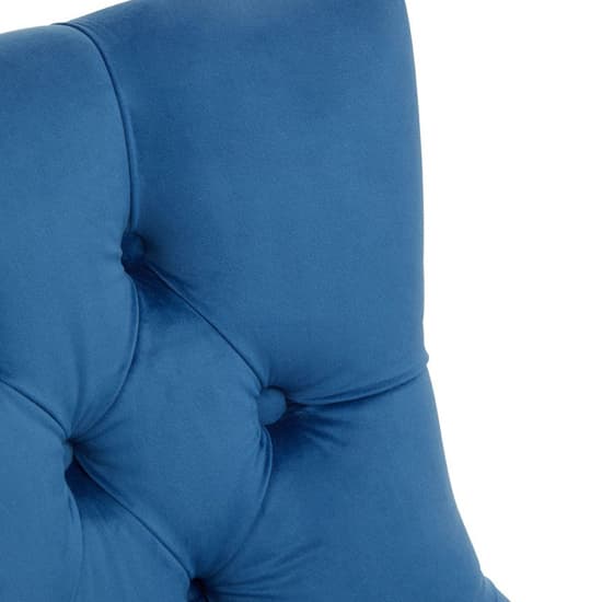 Anatolia Velvet Home And Office Chair In Blue_4