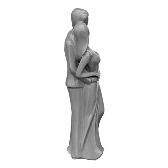 Ankaa Ceramic Wedding Couple Figurine In Grey_2