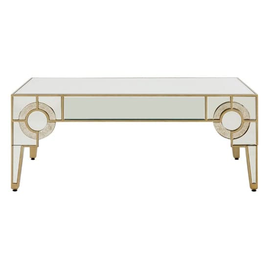 Antibes Mirrored Glass Coffee Table In Antique Silver_2