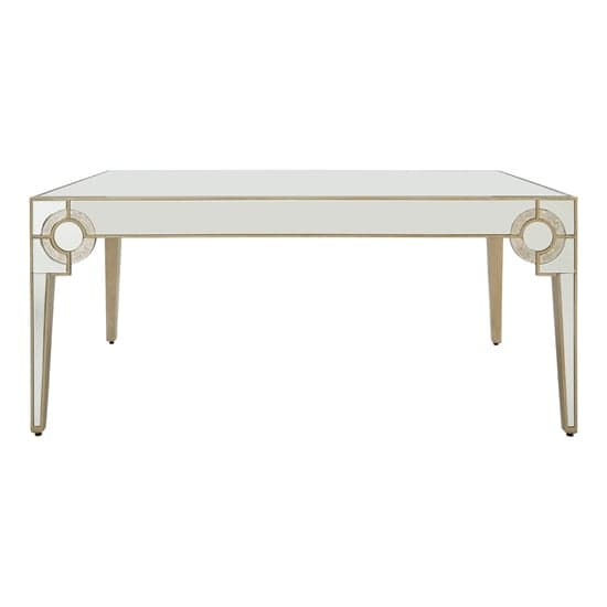 Antibes Mirrored Glass Dining Table In Antique Silver_2