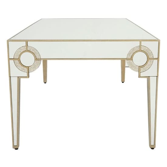 Antibes Mirrored Glass Dining Table In Antique Silver_3