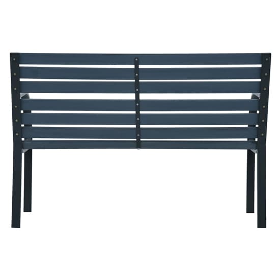 Anvil Outdoor Wooden Seating Bench In Black_4