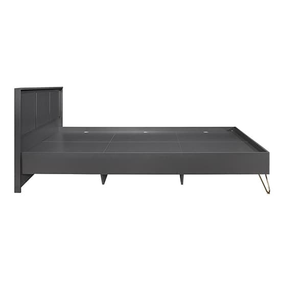 Aral Wooden Small Double Bed In Charcoal_5