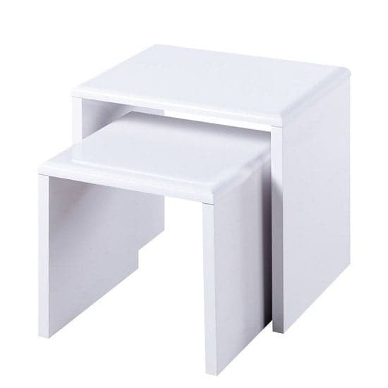 Magaly Contemporary Nest Of Tables In White High Gloss_2