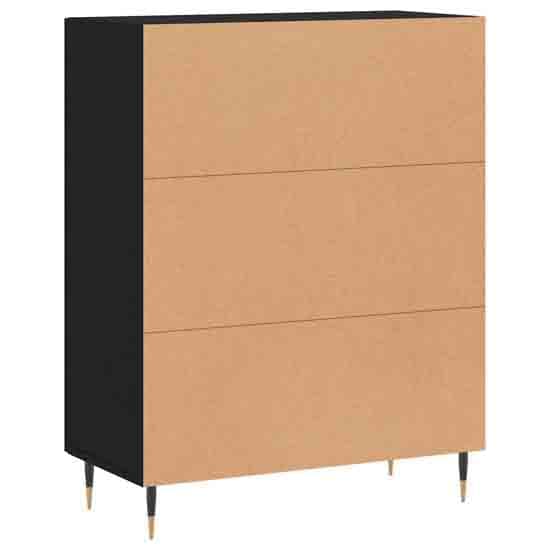 Ardmore Wooden Storage Cabinet With 2 Doors In Black_5