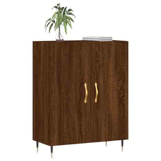 Ardmore Wooden Storage Cabinet With 2 Doors In Brown Oak_2