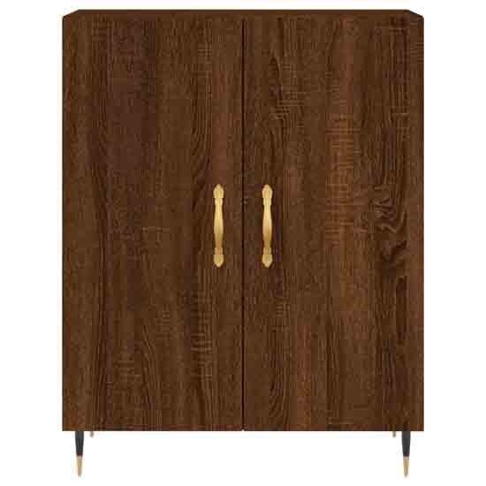 Ardmore Wooden Storage Cabinet With 2 Doors In Brown Oak_4