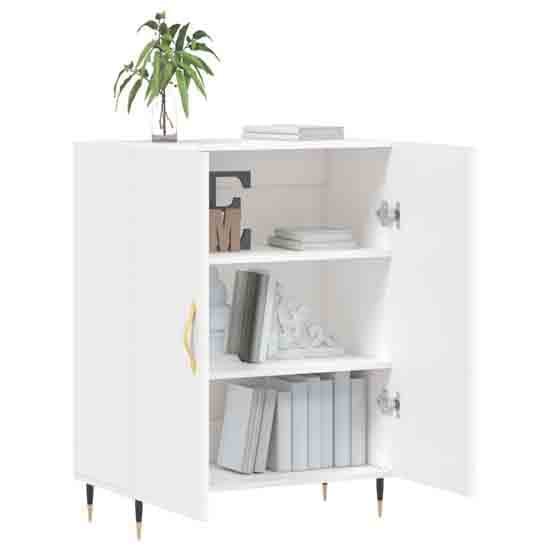 Ardmore Wooden Storage Cabinet With 2 Doors In White_3