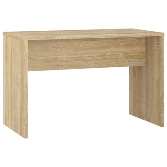 Arles Wooden Dressing Table Set In Sonoma Oak With LED_7