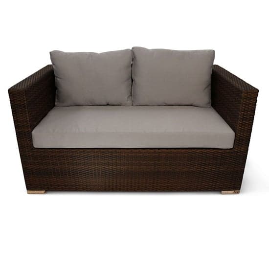 Arlo Rattan Classic Lounge Set With Glass Top Table In Brown_2
