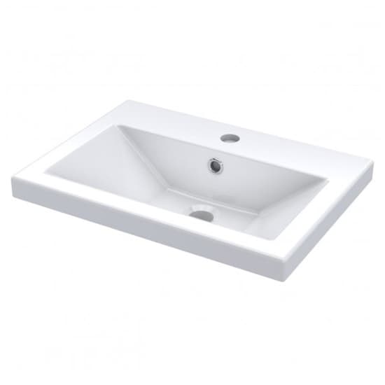 Arna 60cm Vanity Unit With Ceramic Basin In Gloss White_3