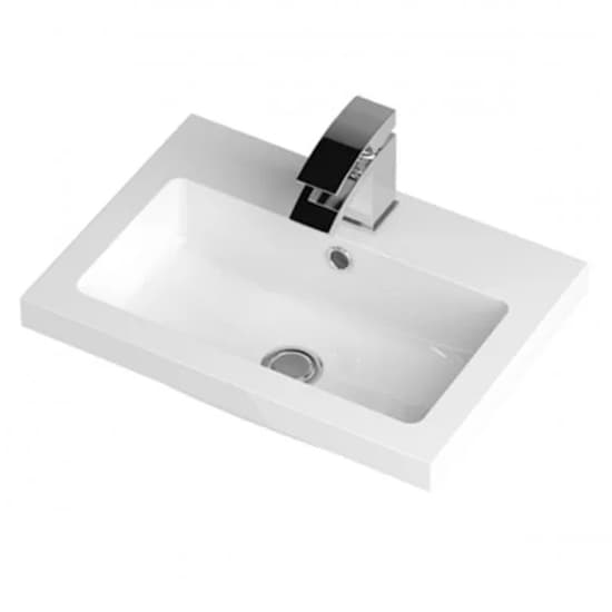 Arna 60cm Vanity Unit With Polymarble Basin In Gloss White_3
